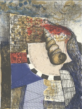 Top Shell at The Northern Bank
Lithograph and Chine Collé
290mm x 220mm
1999 Top Shell at The Northern Bank
Lithograph and Chine Collé
290mm x 220mm
1999
